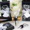 10 Silver Diamond Rhinestones Heart Wine Bottle Stopper Wedding Gift Favors